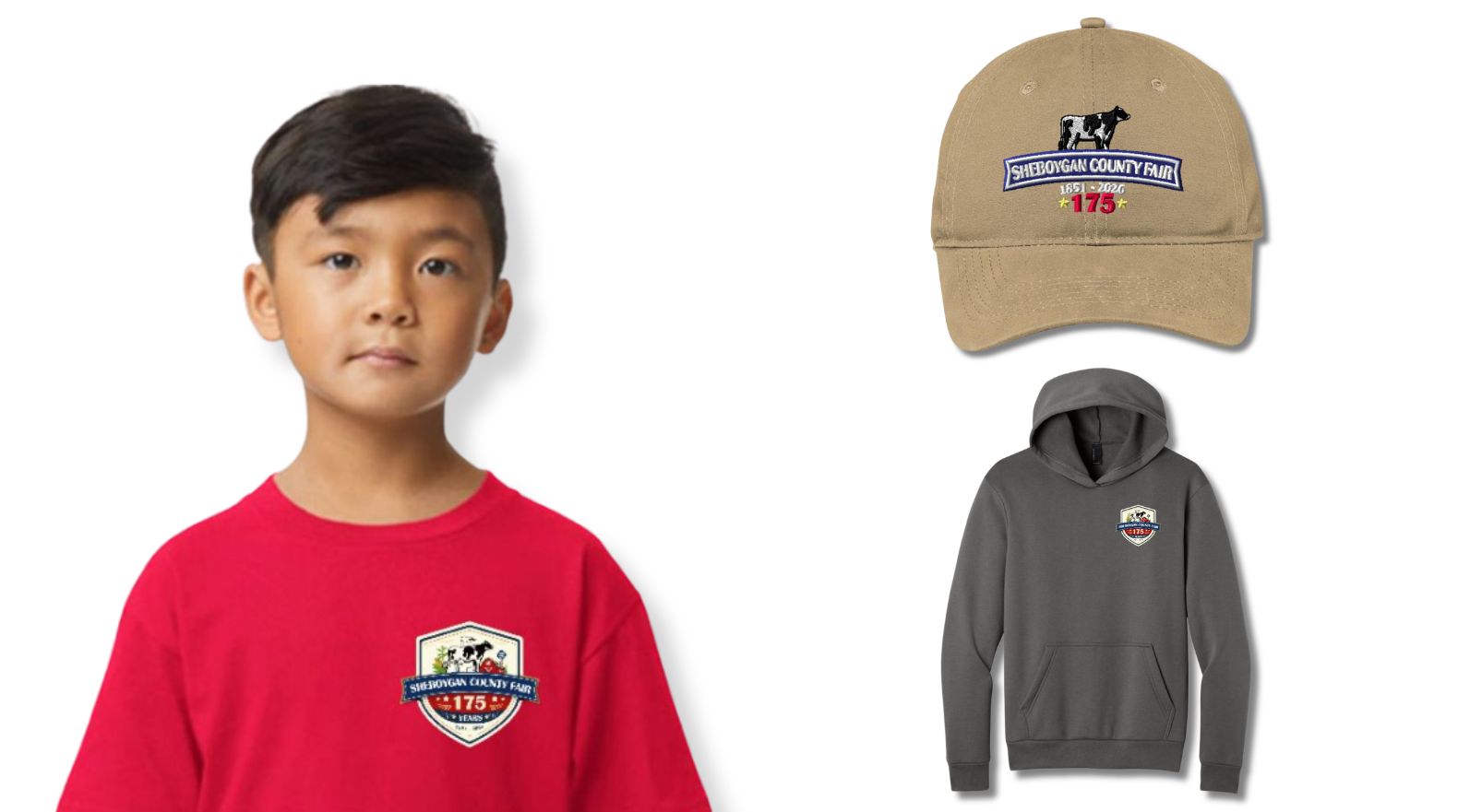 Celebrate 175 Years with Official Sheboygan County Fair Merchandise!